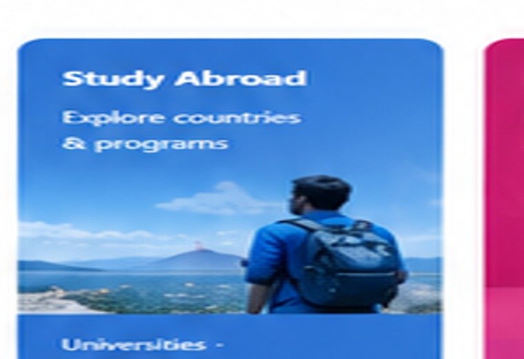 Student exploring international study opportunities